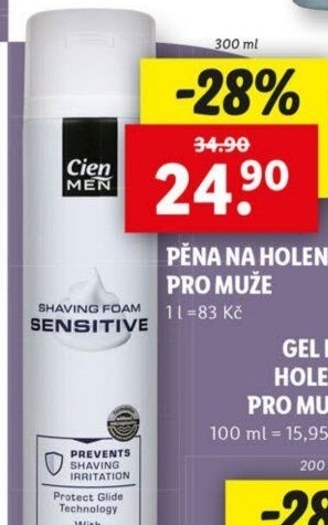 Pěna na holení pánská Cien