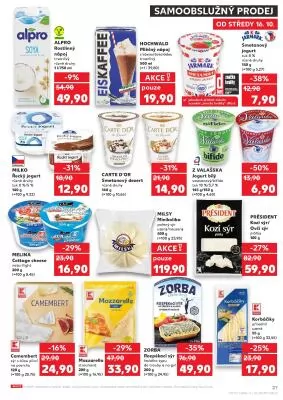 akční leták Kaufland 16.10.2024-22.10.2024