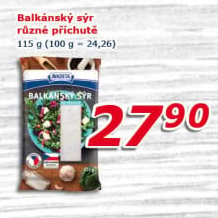 Balkánský sýr Madeta