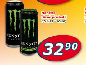 Energetický nápoj Monster Energy