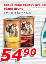 Konzerva pro psy Česká cena