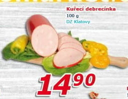 Kuřecí debrecínka DZ Klatovy