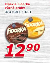 Oplatky Fidorka Opavia