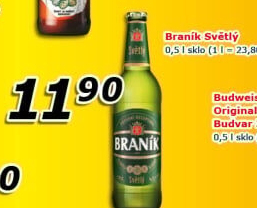 Pivo světlé Braník