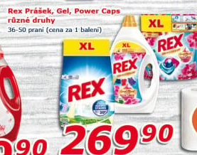 Prací prášek Rex