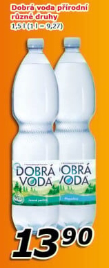 Přírodní voda Dobrá voda