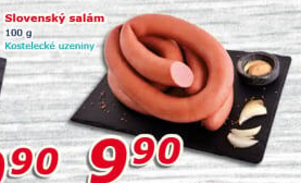 Salám slovenský točený Kostelecké uzeniny