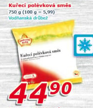 Směs kuřecí polévková mražená Vodňanské kuře