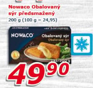 Sýr obalovaný mražený Nowaco