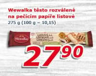 Těsto listové Wewalka
