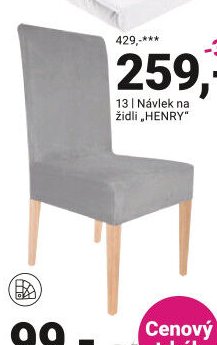 Návlek na židli HENRY