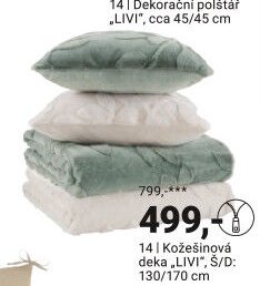 Kožešinová deka LIVI
