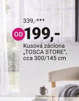 Kusová záclona TOSCA STORE