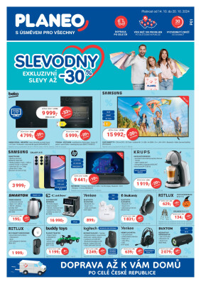 akční leták Planeo 14.10.2024-20.10.2024