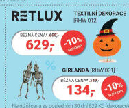 Halloween dekorace Retlux