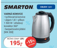 Rychlovarná konvice WK300 Smarton