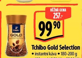 Instantní káva Tchibo Gold Selection