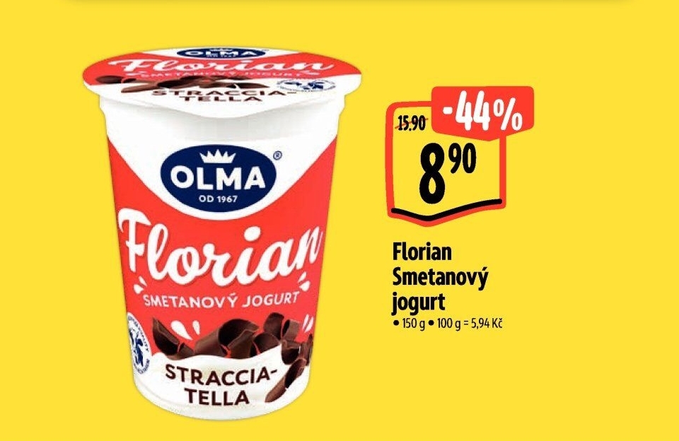 Jogurt smetanový Florian Olma