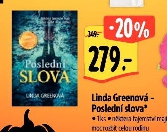 Kniha Poslední slova Linda Greenová
