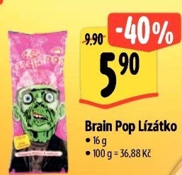 Lízátko Brain Pop Sweet'