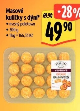 Masové kuličky s dýní Albert