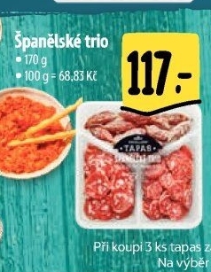 Tapas španělské Trio Albert Excellent