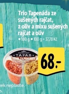 Tapas Trio Tapenáda Albert Excellent