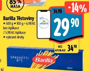Těstoviny Barilla