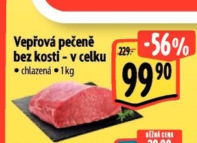 Vepřová pečeně bez kosti