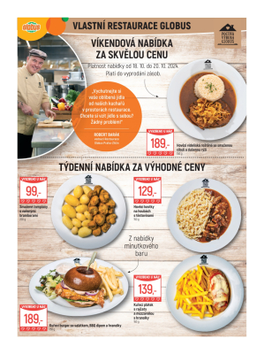 akční leták Globus 16.10.2024-22.10.2024