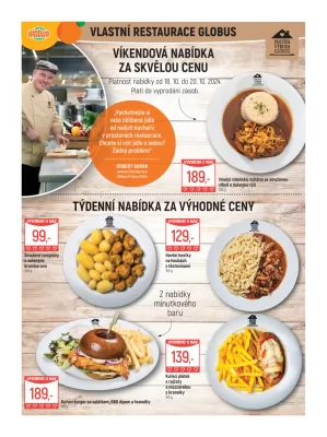 akční leták Globus 16.10.2024-22.10.2024