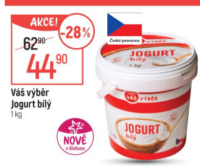 Jogurt bílý Váš Výběr