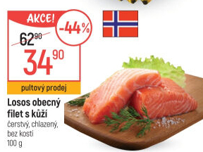 Losos obecný filety