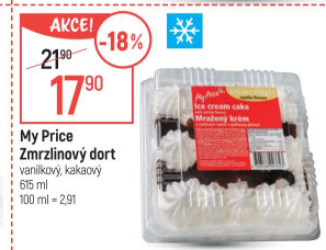 Mražený krém My Price