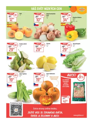 akční leták Globus 16.10.2024-22.10.2024