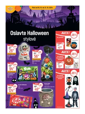 akční leták Globus 16.10.2024-22.10.2024