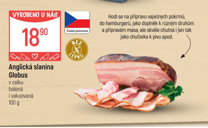 Anglická slanina Globus