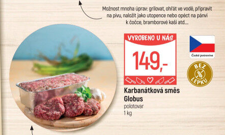 Karbanátková směs Globus