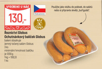 Ochutnávkový balíček Globus