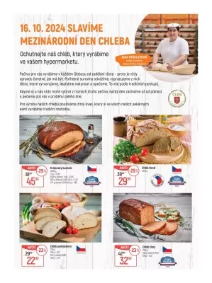 akční leták Globus 16.10.2024-22.10.2024