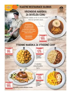 akční leták Globus 16.10.2024-22.10.2024