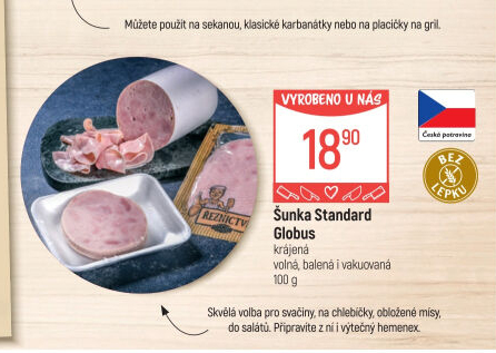 Šunka standardní Globus