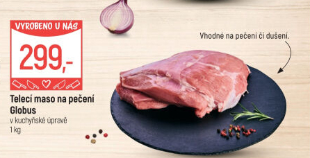 Telecí maso na pečení Globus