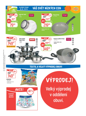 akční leták Globus 16.10.2024-22.10.2024