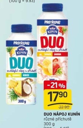 Nápoj Duo Mlékárna Kunín