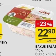 Salát sýrový bakus Cábů