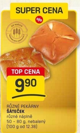 Šáteček s náplní