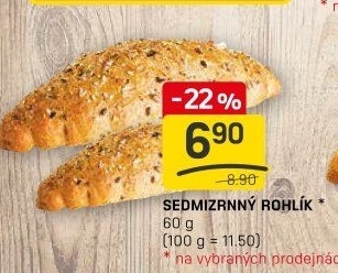 Sedmizrnný rohlík