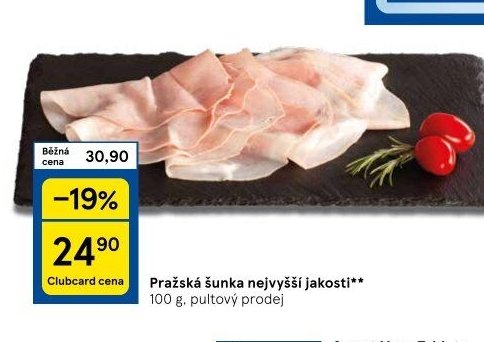 Pražská šunka nejvyšší jakosti