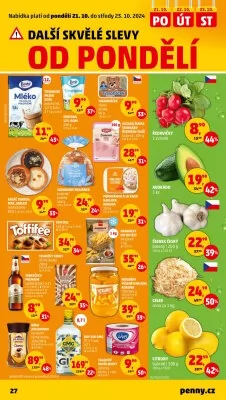 akční leták Penny Market 17.10.2024-23.10.2024